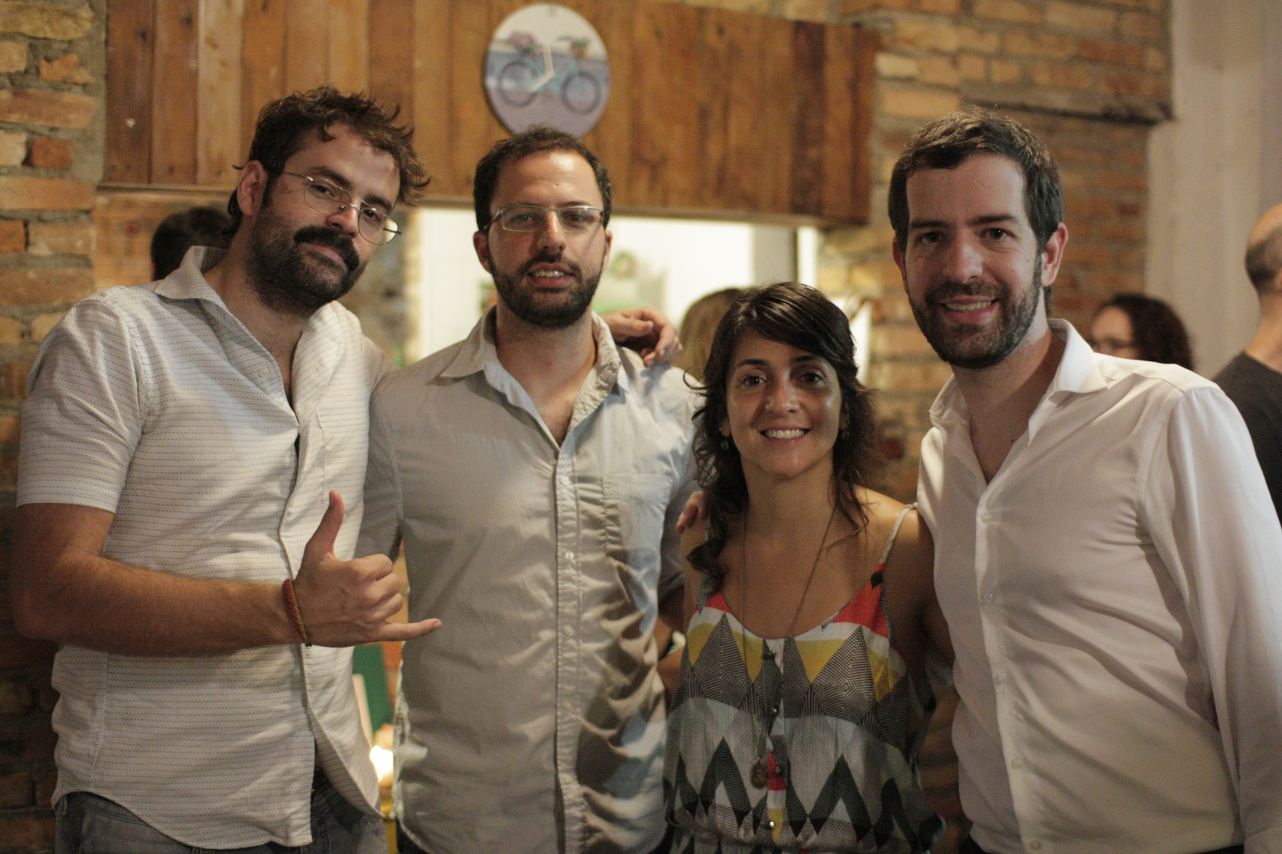 Tadeu Breda, João Peres, Bianca Oliveira, Leonardo Garzaro.